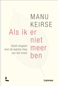 Terra - Lannoo, Uitgeverij Als ik er niet meer ben - (ISBN:9789401424066)
