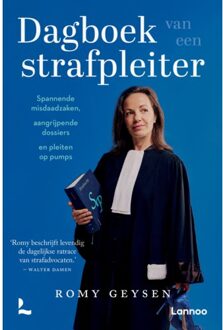 Terra - Lannoo, Uitgeverij Dagboek Van Een Strafpleiter - Dagboek - Romy Geysen