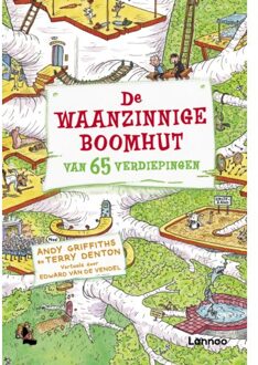 Terra - Lannoo, Uitgeverij De waanzinnige boomhut van 65 verdiepingen - Boek Andy Griffiths (9401433763)