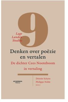 Terra - Lannoo, Uitgeverij Denken Over Poëzie En Vertalen - Lage Landen