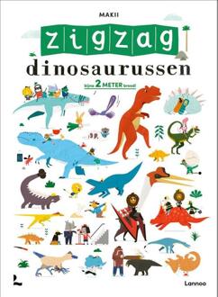 Terra - Lannoo, Uitgeverij Dinosaurussen - Zigzag - Makii