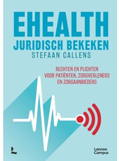 Terra - Lannoo, Uitgeverij Ehealth Juridisch Bekeken - Stefaan Callens