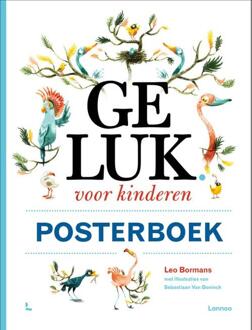 Terra - Lannoo, Uitgeverij Geluk Voor Kinderen - Posterboek - Geluk - Leo Bormans