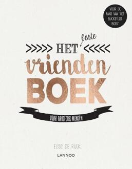 Terra - Lannoo, Uitgeverij Het beste vriendenboek - Boek Elise De Rijck (9401433577)