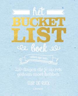 Terra - Lannoo, Uitgeverij Het Bucketlist boek voor op reis - Boek Elise De Rijck (9401444927)