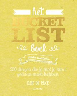 Terra - Lannoo, Uitgeverij Het Bucketlist Boek voor ouders - Boek Elise De Rijck (9401441448)