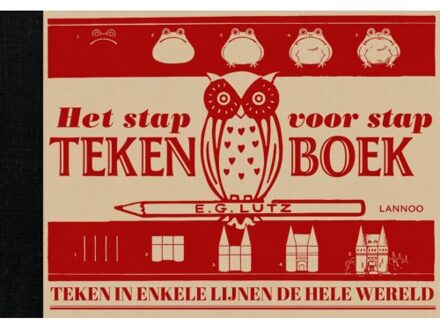 Terra - Lannoo, Uitgeverij Het stap voor stap tekenboek - Boek E.G. Lutz (9401429677)