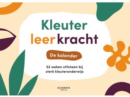 Terra - Lannoo, Uitgeverij Kleuterleerkracht De Kalender - Eva Dierickx