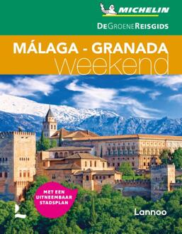 Terra - Lannoo, Uitgeverij Málaga-Granada - De Groene Reisgids Weekend - Michelin Editions