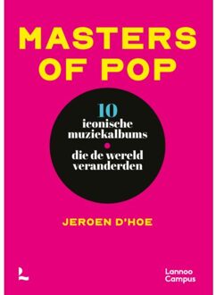 Terra - Lannoo, Uitgeverij Masters Of Pop - Jeroen D'hoe