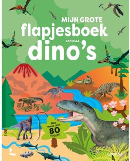 Terra - Lannoo, Uitgeverij Mijn Grote Flapjesboek Van Alle Dino's