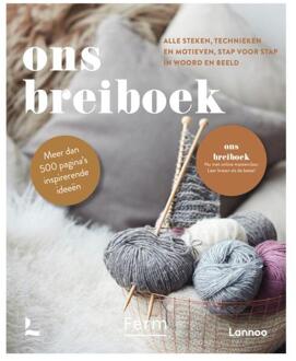 Terra - Lannoo, Uitgeverij Ons Breiboek - Inclusief Masterclass - FERM