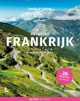 Terra - Lannoo, Uitgeverij Reisgids Lonely Planet Autogids Frankrijk | Lannoo