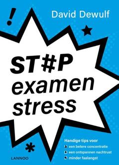 Terra - Lannoo, Uitgeverij Stop Examenstress - (ISBN:9789401469692)