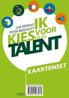 Terra - Lannoo, Uitgeverij Talentenkaartjes volwassenen (nieuwe editie)
