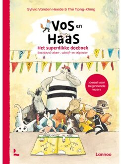 Terra - Lannoo, Uitgeverij Vos En Haas - Het Superdikke Doeboek - Vos En Haas - Sylvia Vanden Heede