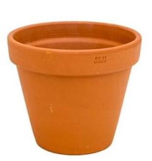 Terracotta bloempot 21 cm