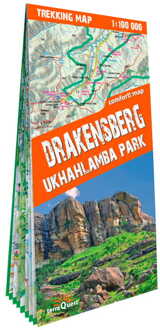 terraQuest Trekking Map Drakensberg & Ukhahlamba Park