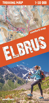 terraQuest Trekking Map Elbrus