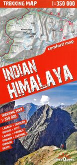 terraQuest Trekking Map Indian Himalaya