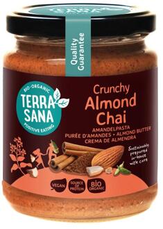 Terrasana Amandelpasta crunchy chai - 250 gram