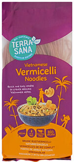 Terrasana Bruine rijst vermicelli - 250 gram