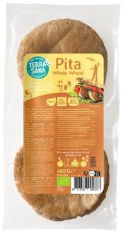 Terrasana Pitabrood volkoren - 8 stuks