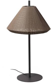 Terraslamp Saigon IP65, hoogte 120 cm, bruin