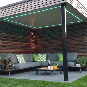 Terrasoverkapping verlichting set 10 meter