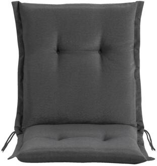 Terrasstoelkussen Brest - 100x50 Cm - Polyester - Grijs - 8x50x100 Cm