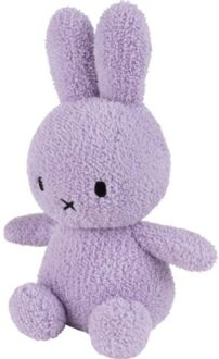 terry knuffel, formaat 23 cm, lila