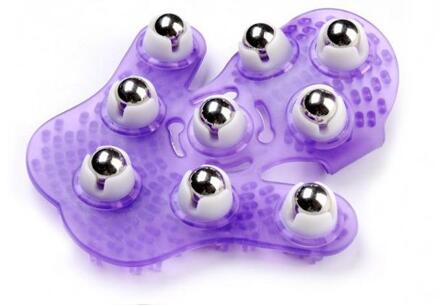 Terug Massage Handschoen Met Rollerball Pijnbestrijding Relief Relax Massager Tool Voor Nek Schouder Billen Lichaam Gezondheidszorg