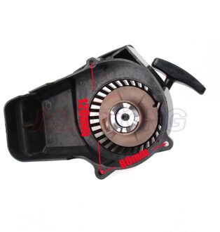 Terugslag Aluminium Pull Start Starter Pullstart Pullstarter 49CC Bosmaaier Strimmer Grasmaaier Mini Moto Dirtbike Quad Luchtgekoelde