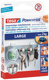 tesa 10x Tesa Powerstrips large klusbenodigdheden