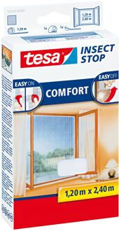 tesa 1x Tesa vliegenhor/insectenhor wit 1,2 x 2,4 meter - Vliegengordijnen
