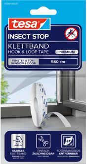 tesa 1x Tesa zelfklevende klittenband op rol 0,9 cm - Tape (klussen) Wit