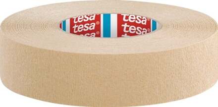 tesa Afplakband | sterk gecrêpt | lichtbruin | lengte 50 m | breedte 38 mm | wiel | 8 stuks - 04319-00010-00 04319-00010-00