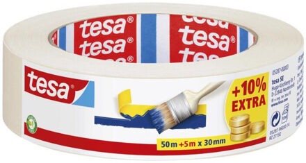 tesa Afplaktape/schilderstape 30 mm x 55 m