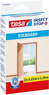 tesa Dubbele Vliegendeur 'Standard' Wit 2,2 X 0,65 M