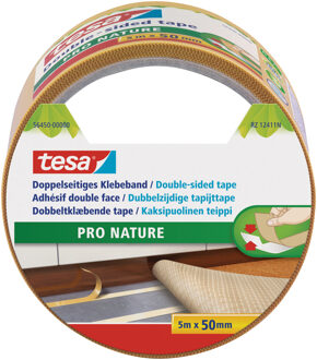 tesa dubbelzijdig tapijttape - 1x stuks - rol 5 meter - Pro Nature
