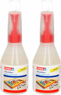 tesa hobbylijm - 2x - 90 gram - hobby - knutselbenodigdheden - lijm - hobbylijm