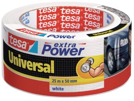 tesa Plakband Tesa 50mmx25m Extra Power wit