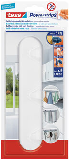 tesa Powerstrips hakenrek large 3-haaks - Klussen - Verwijderbare haken