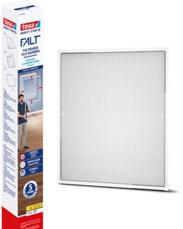 tesa Raamhor (insectstop) - 100x220cm - Aluminium - Met Kliksysteem