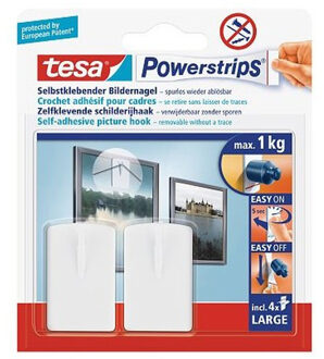 tesa schilderij ophanghaken - zonder boren - 6x - Ophangsystemen