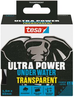 tesa Tape Ultra Power Under Water - Buiten - Transparant - 1,5m X 50mm