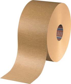 tesa Verpakkingstape papier | zeemleer | lengte 50 m | breedte 75 mm | 6 stuks - 04713-00001-00 04713-00001-00