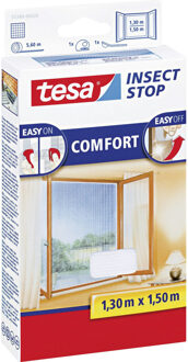 tesa vliegenhor raam - wit - 130 x 150 cm - insectenhor - Easy-on/off