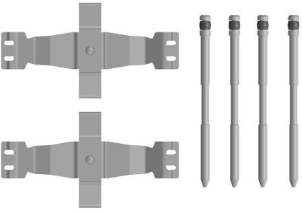 Tesla Accessoireset, schijfremblok 82557500