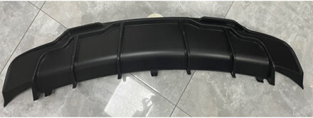 Tesla Achterbumperskirt (Diffuser) passend voor Tesla Model 3 2017- 'Aero' (Glanzend Zwart ABS) DXRTS01